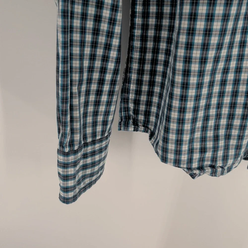 The North Face Plaid Long Sleeve Outdoor Comfy Button Up Shirt Multicolor Size S